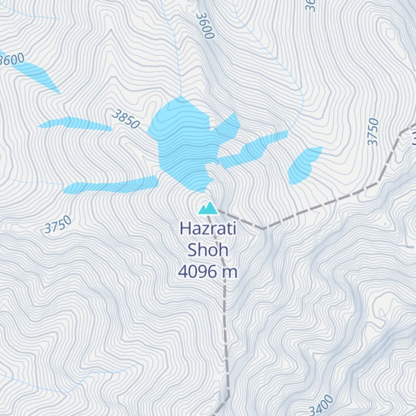 Map of Hazrati Shoh