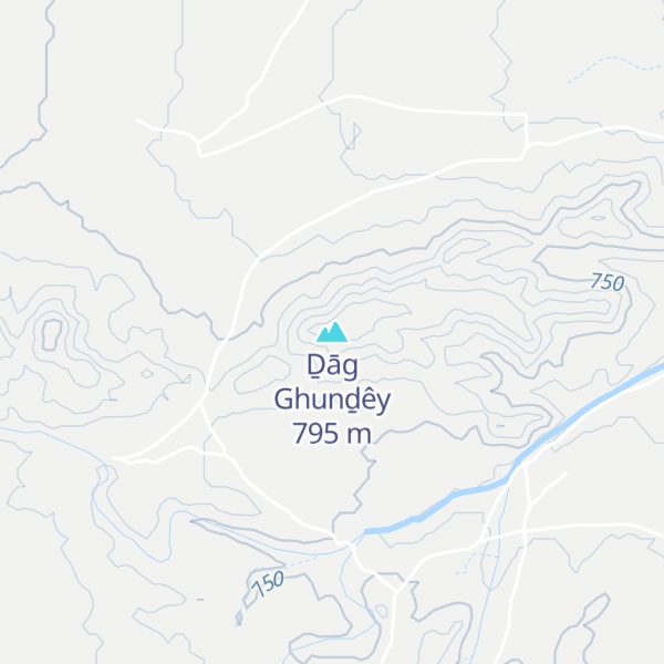 Map of Ḏāg Ghunḏêy