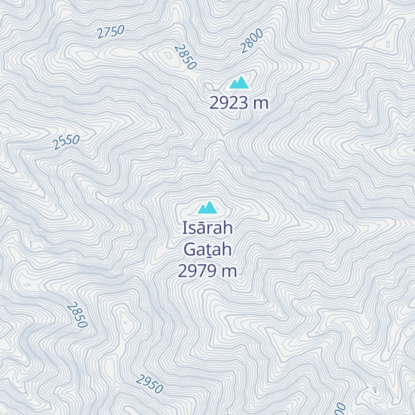 Map of Isārah Gaṯah