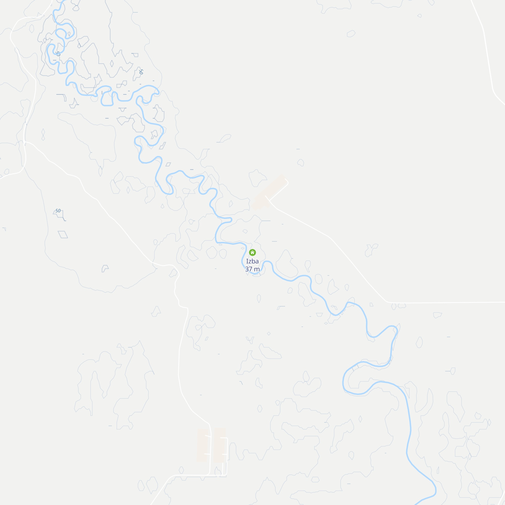 Izba map