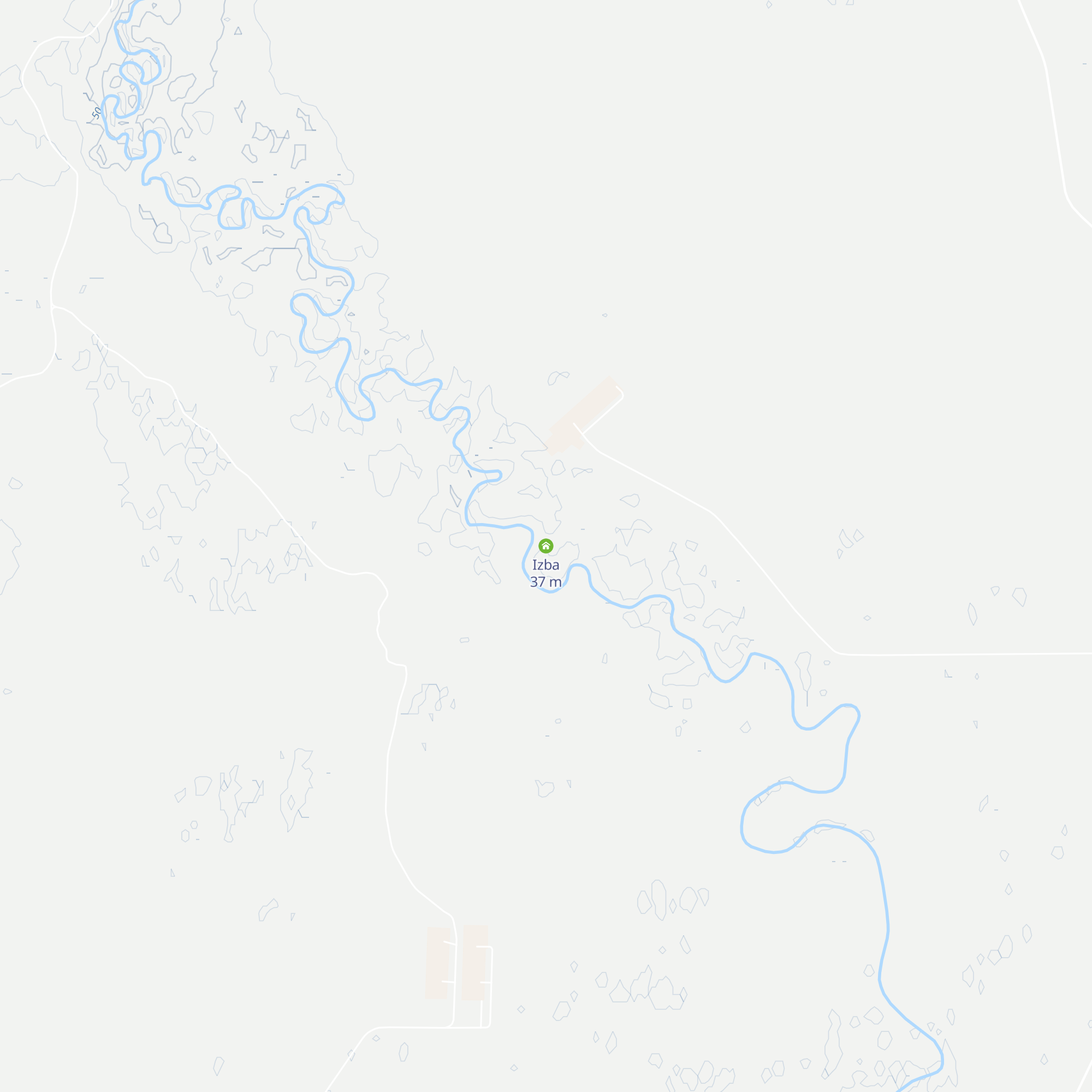 Izba map
