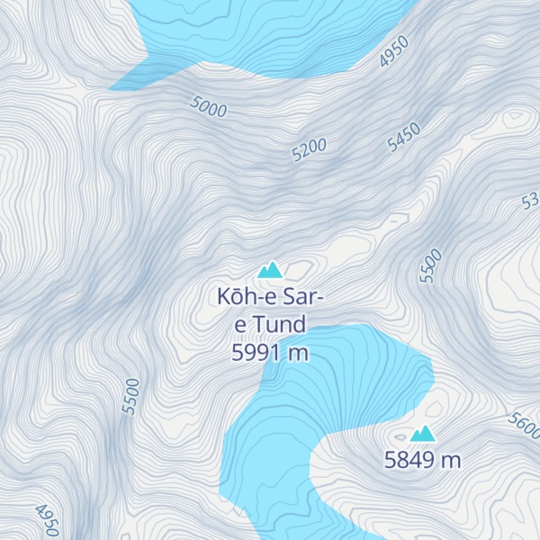 Map of Kōh-e Sar-e Tund