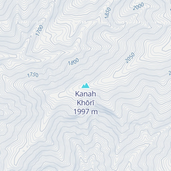 Map of Kanah Khōrī