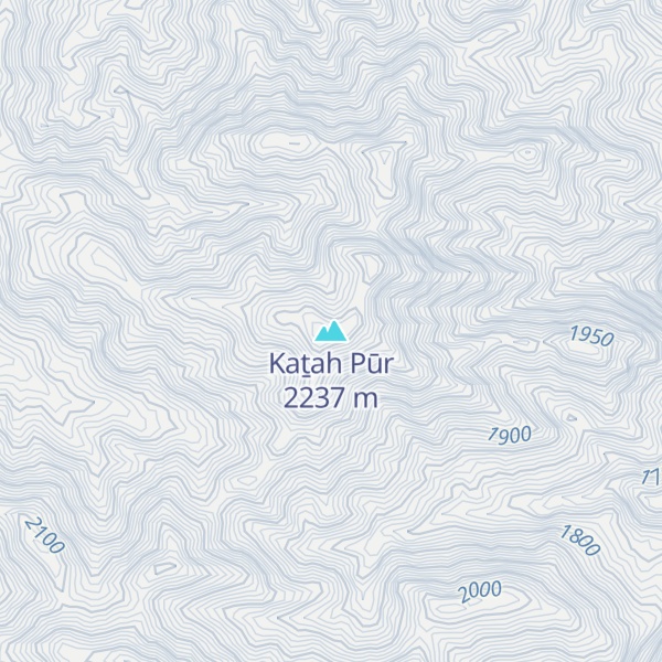 Map of Kaṯah Pūr