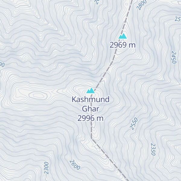 Map of Kashmund Ghar