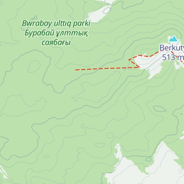 Map of Berkuti
