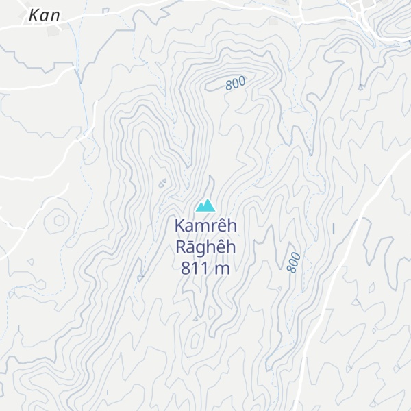 Map of Kamrêh Rāghêh