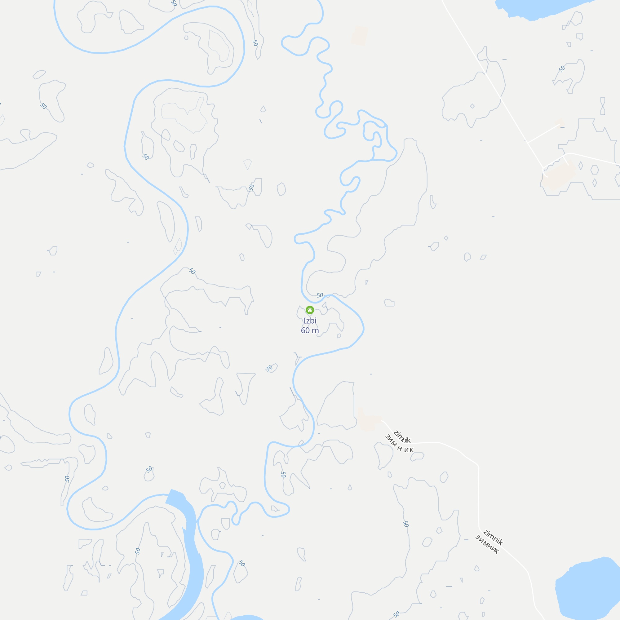 Izbi map