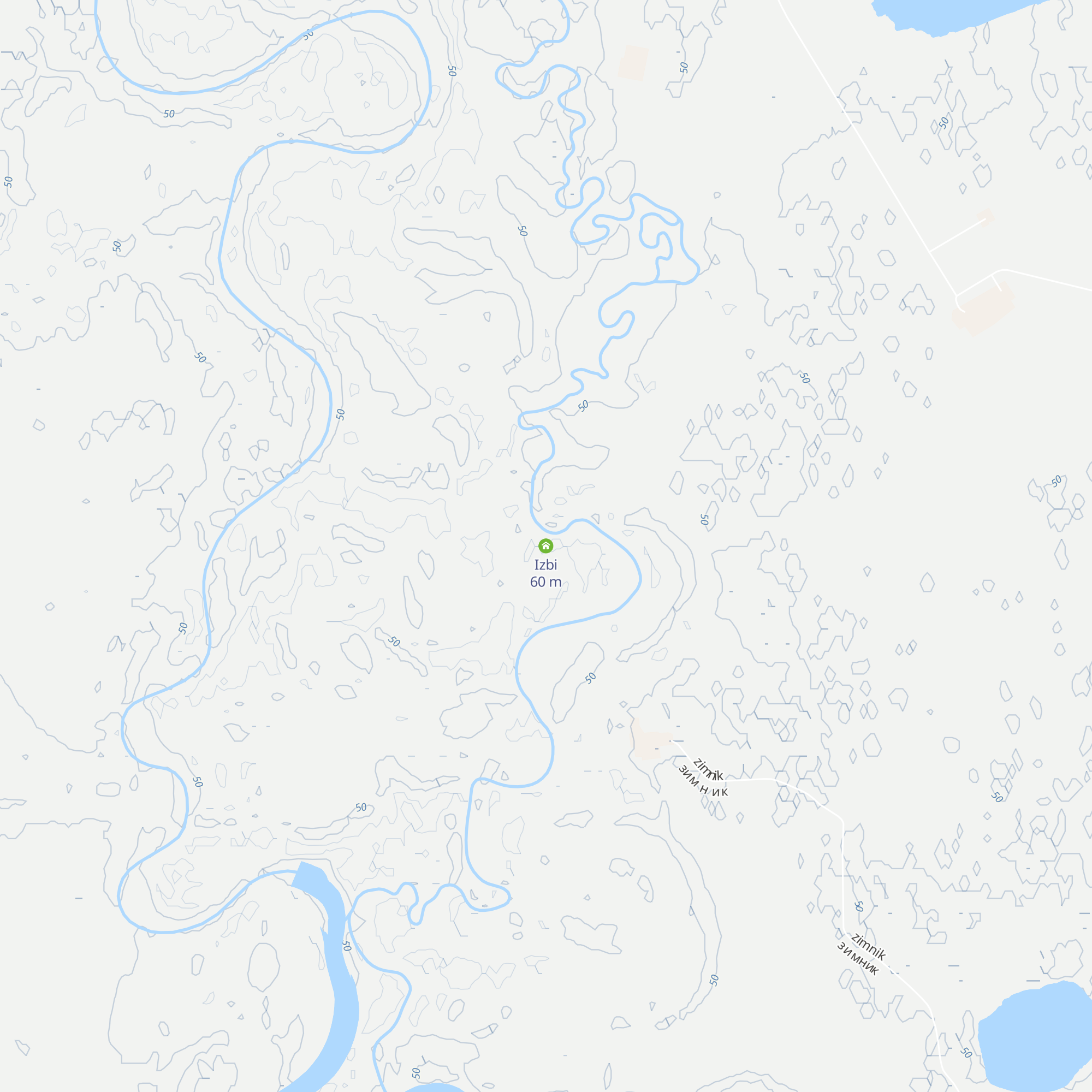 Izbi map