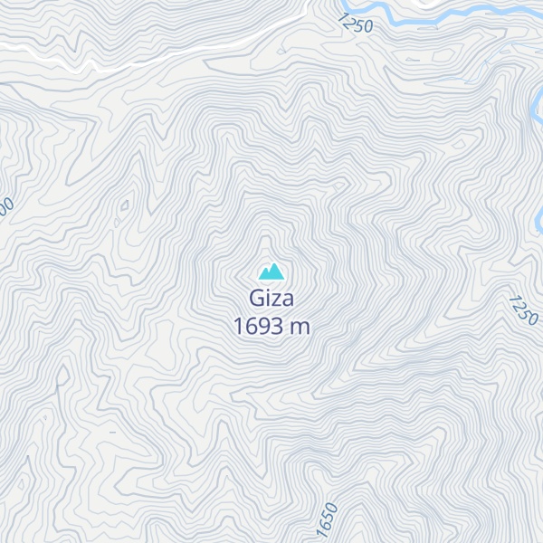 Map of Giza