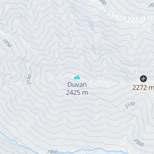 Map of Duvan