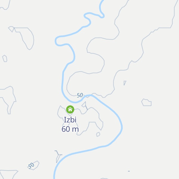 Map of Izba