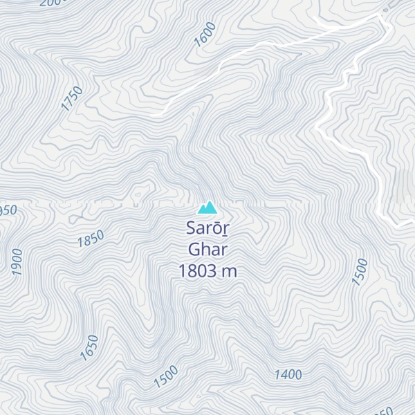Map of Sarōṟ Ghar