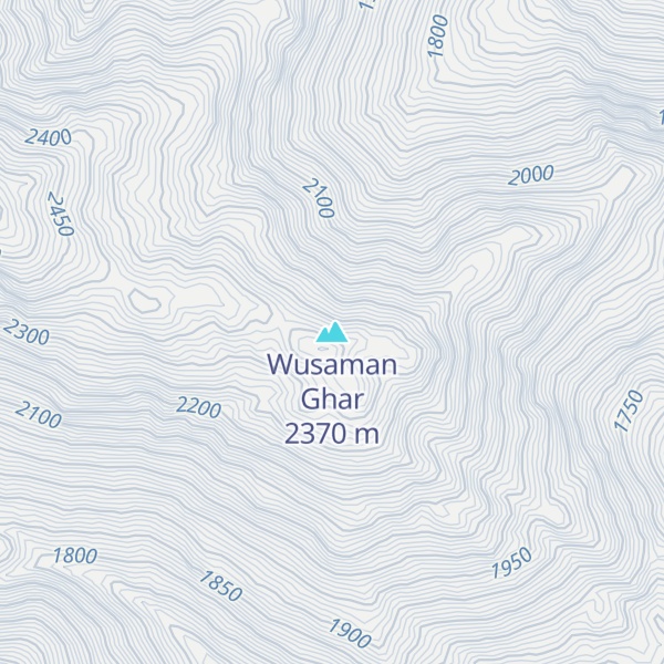 Map of Wusaman Ghar