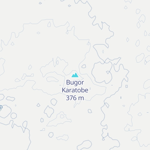 Map of Bugor Karatobe