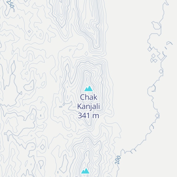 Map of Chak Kanjali