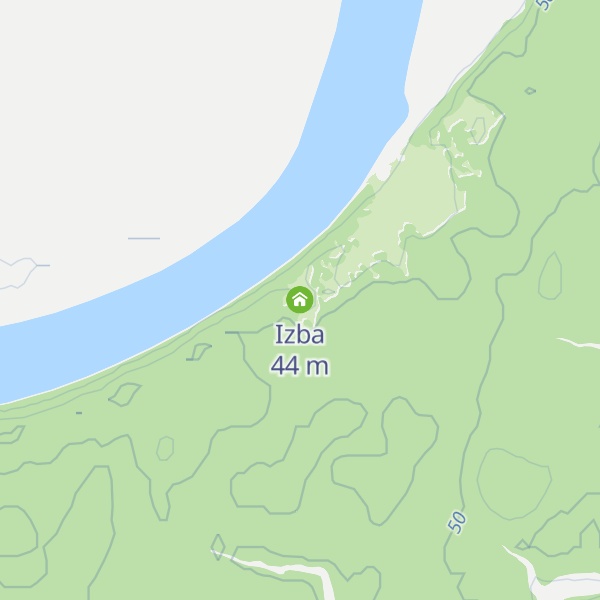 Map of Izba