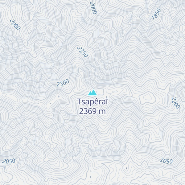Map of Tsapêraī