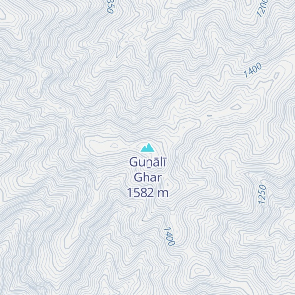 Map of Guṉālī Ghar