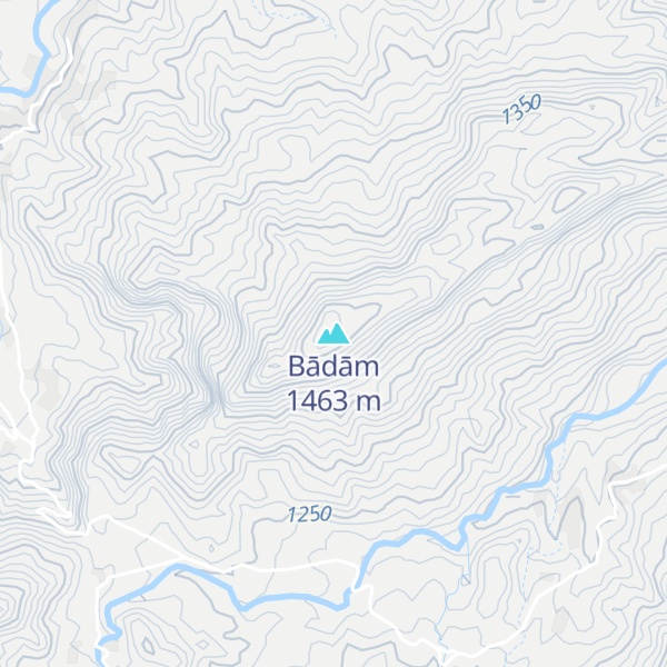 Map of Bādām