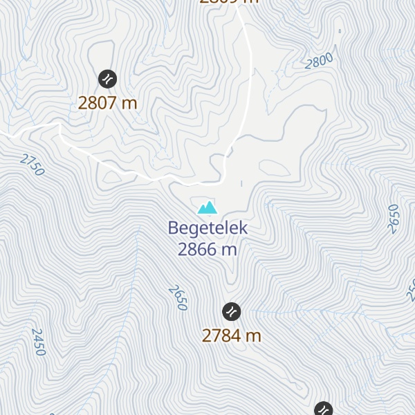 Map of Begetelek