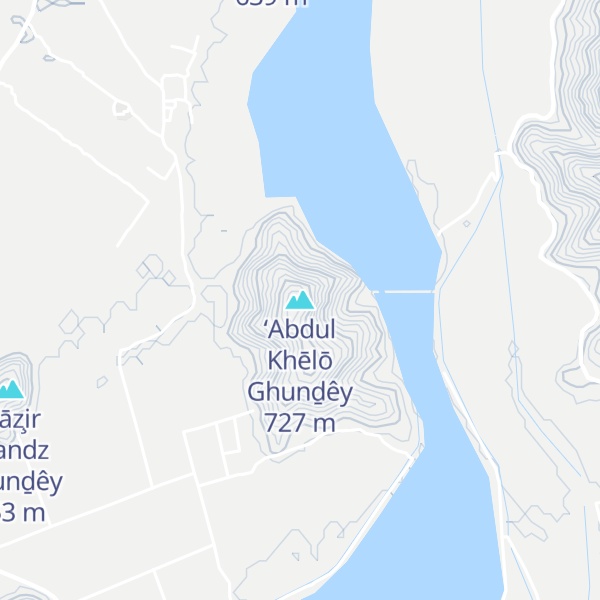 Map of ‘Abdul Khēlō Ghunḏêy