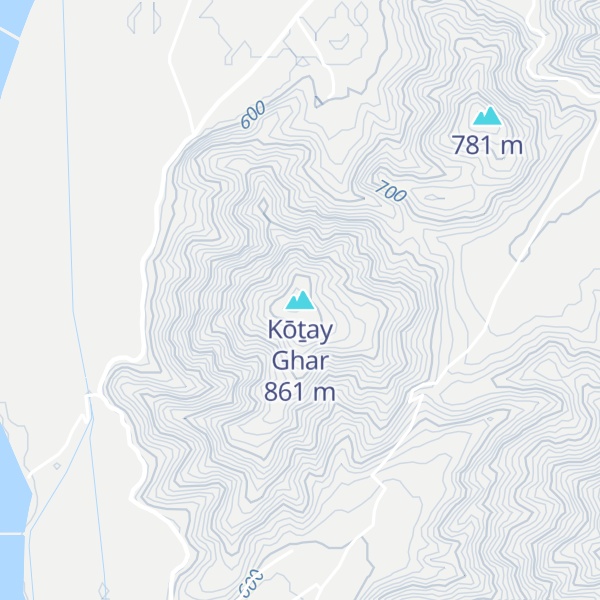 Map of Kōṯay Ghar