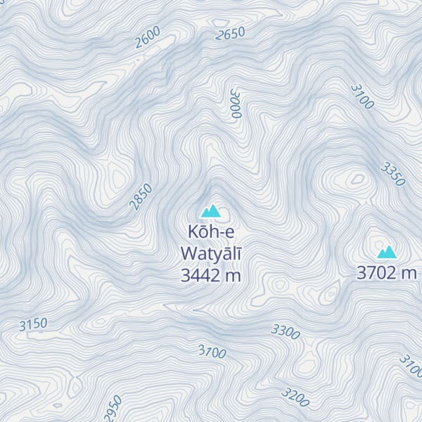 Map of Kōh-e Watyālī