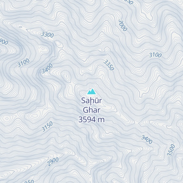 Map of Saḩūr Ghar