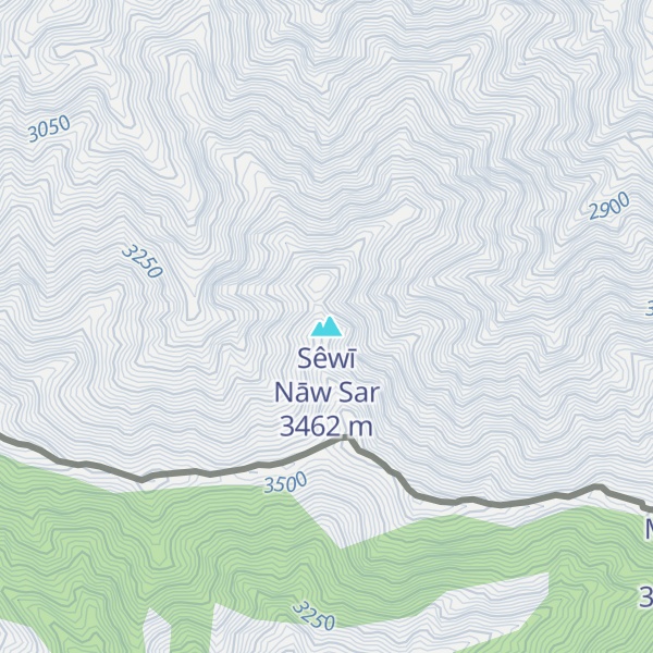 Map of Sêwī Nāw Sar