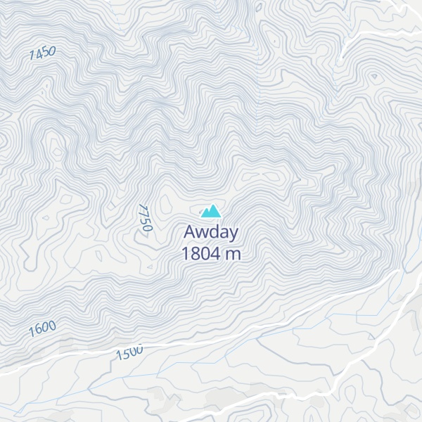 Map of Awday