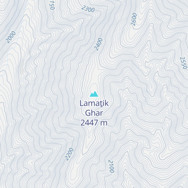 Map of Lamaṯik Ghar