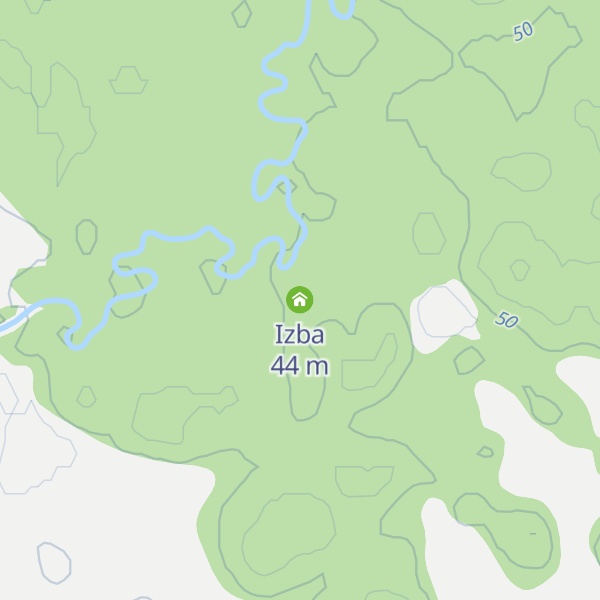 Map of Izba