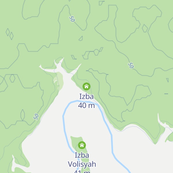 Map of Izba