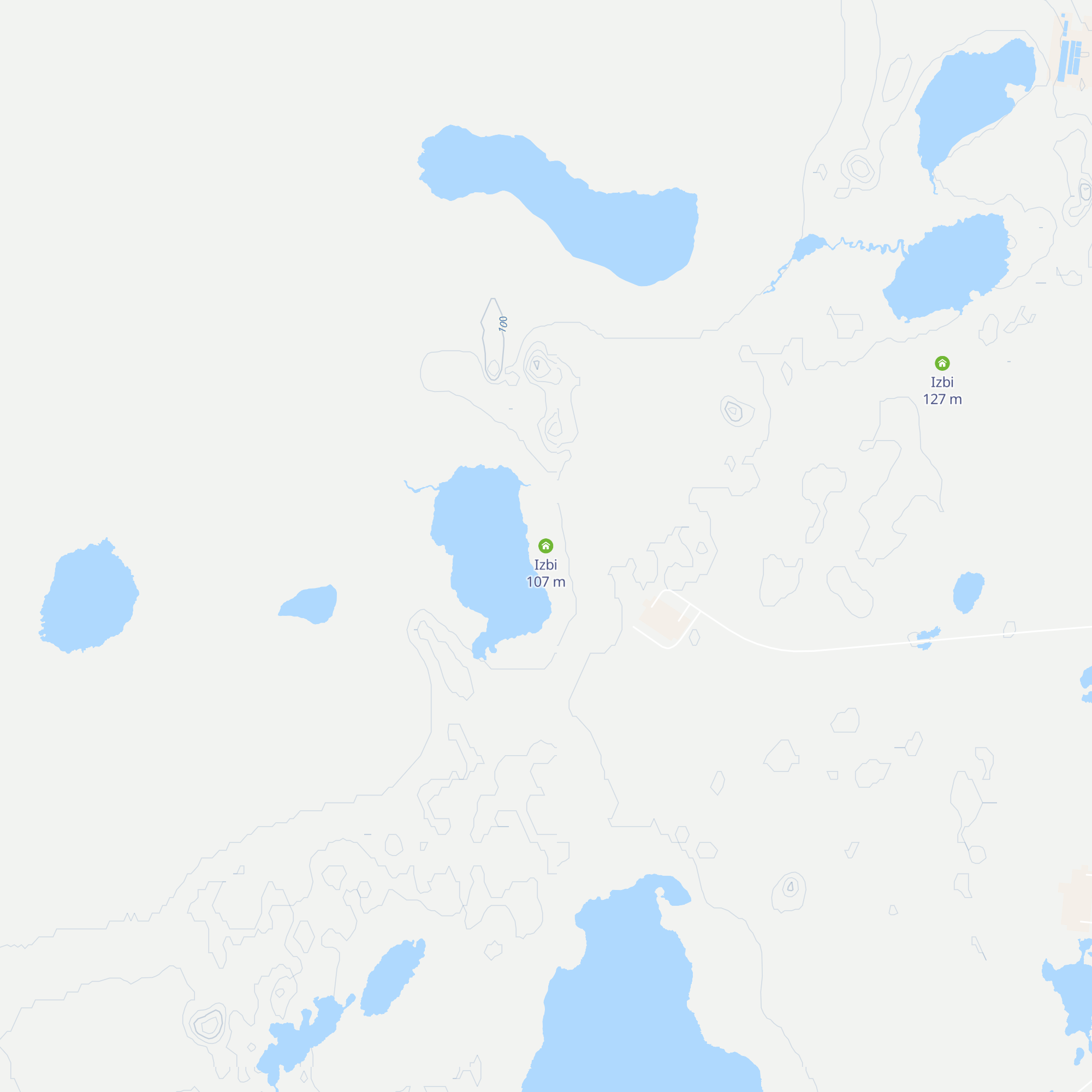 Izbi map