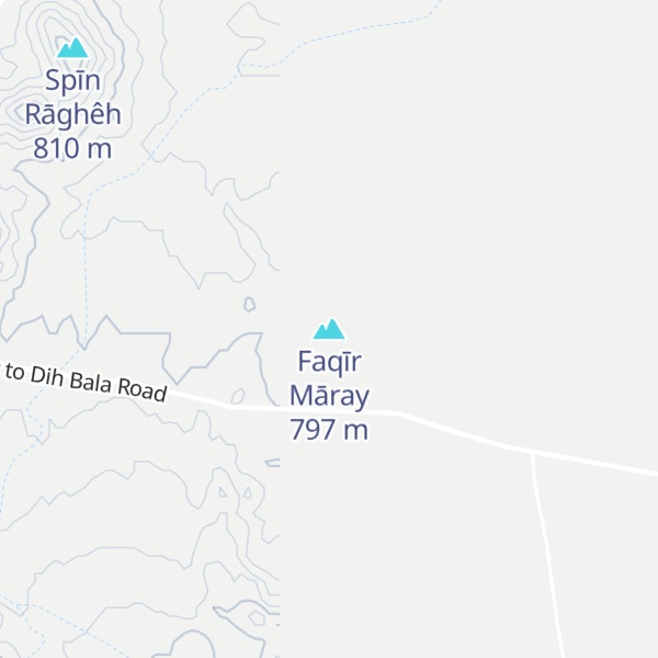 Map of Faqīr Māray