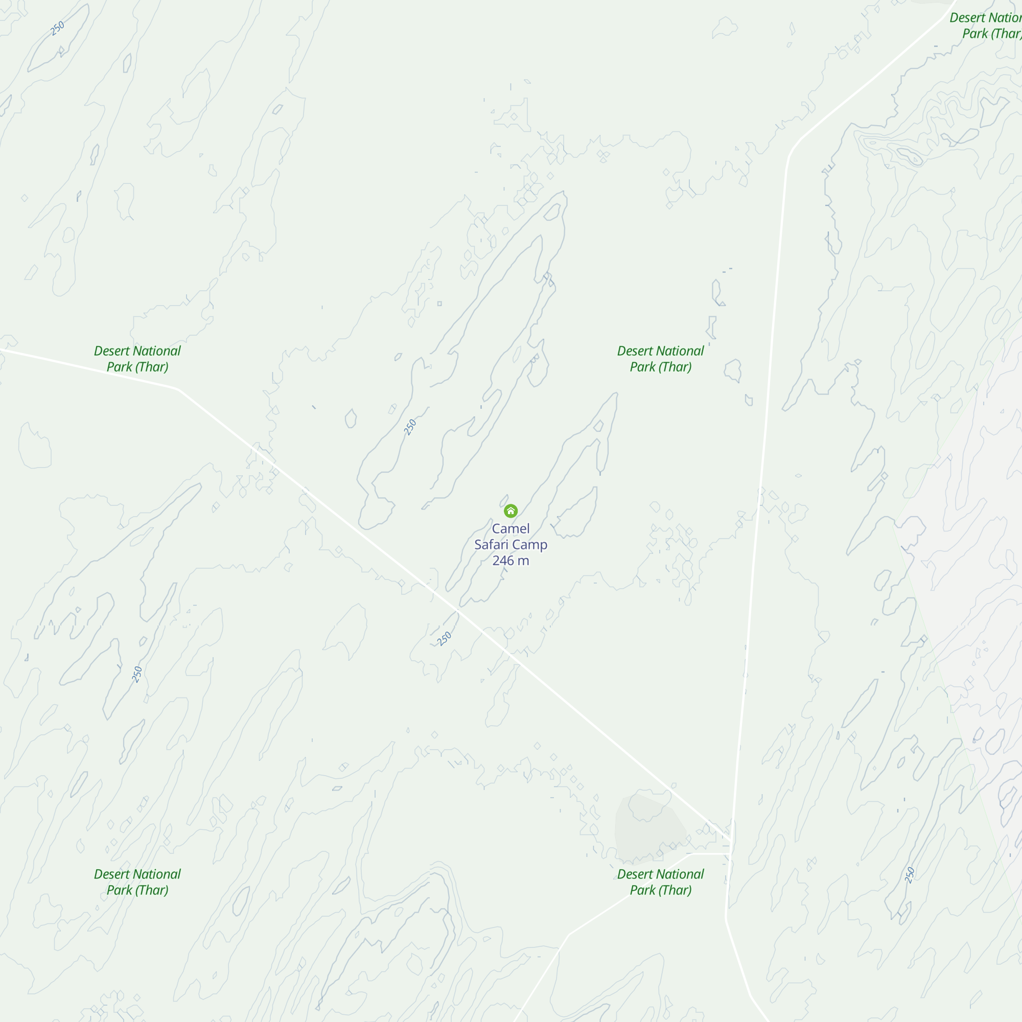 Camel Safari Camp map