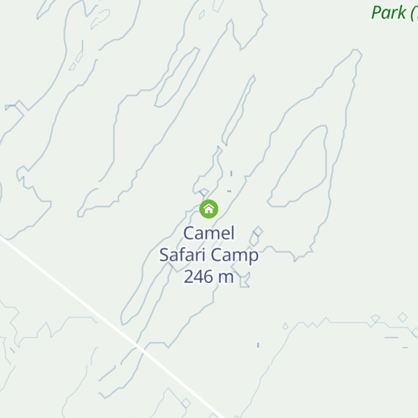 Map of Camel Safari Camp