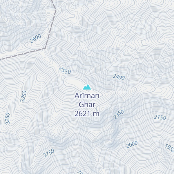Map of Arīman Ghar