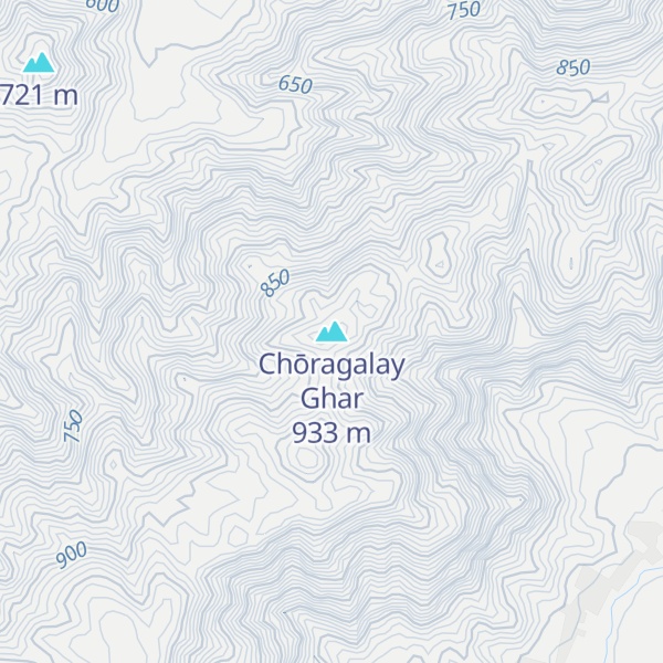 Map of Chōragalay Ghar