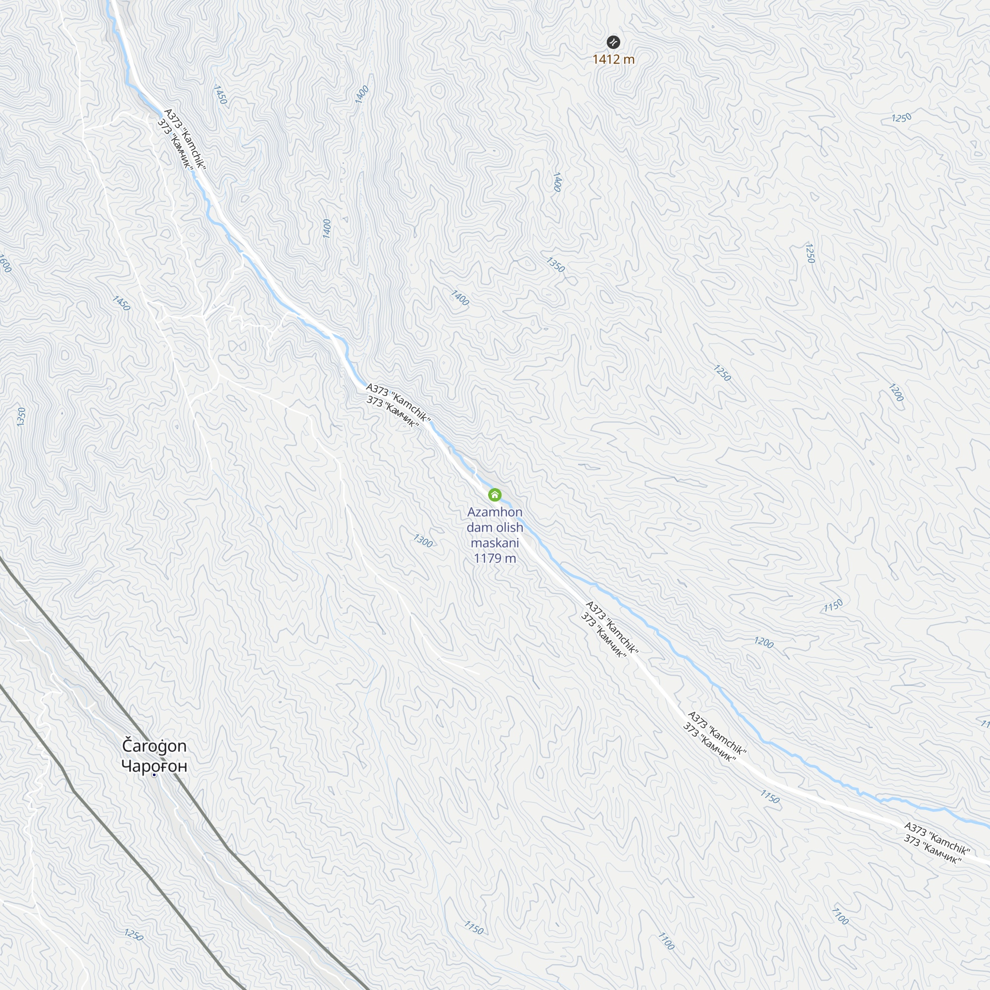 Azamhon dam olish maskani map