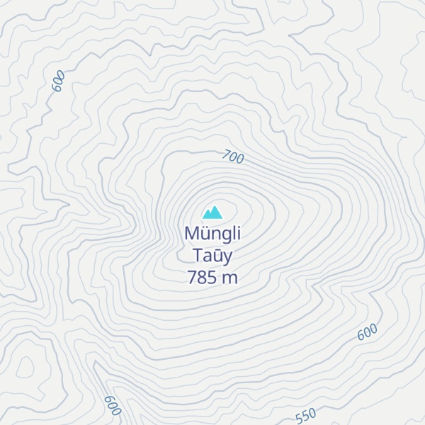 Map of Müngli Taūy