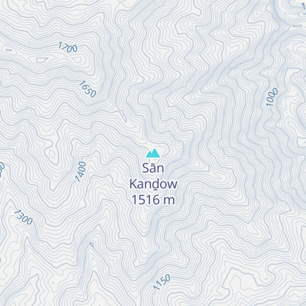 Map of Sān Kanḏow