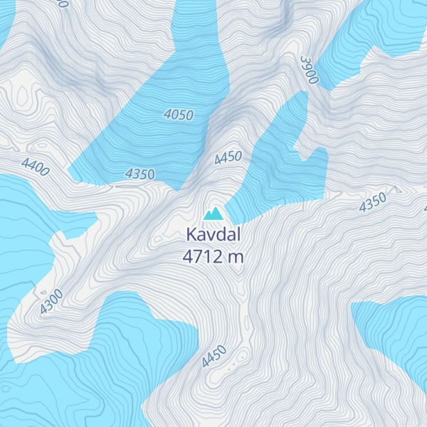 Map of Kavdal