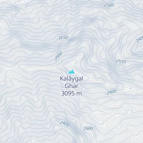 Map of Kalāygal Ghar