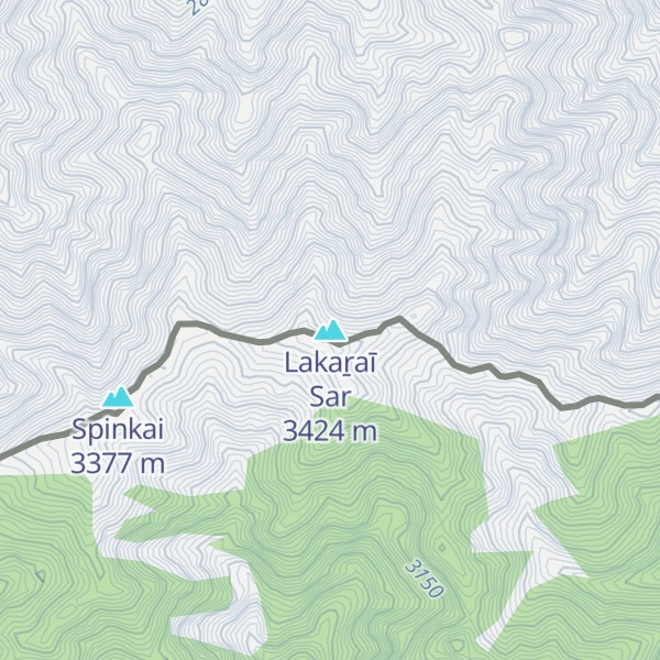 Map of Lakaṟaī Sar