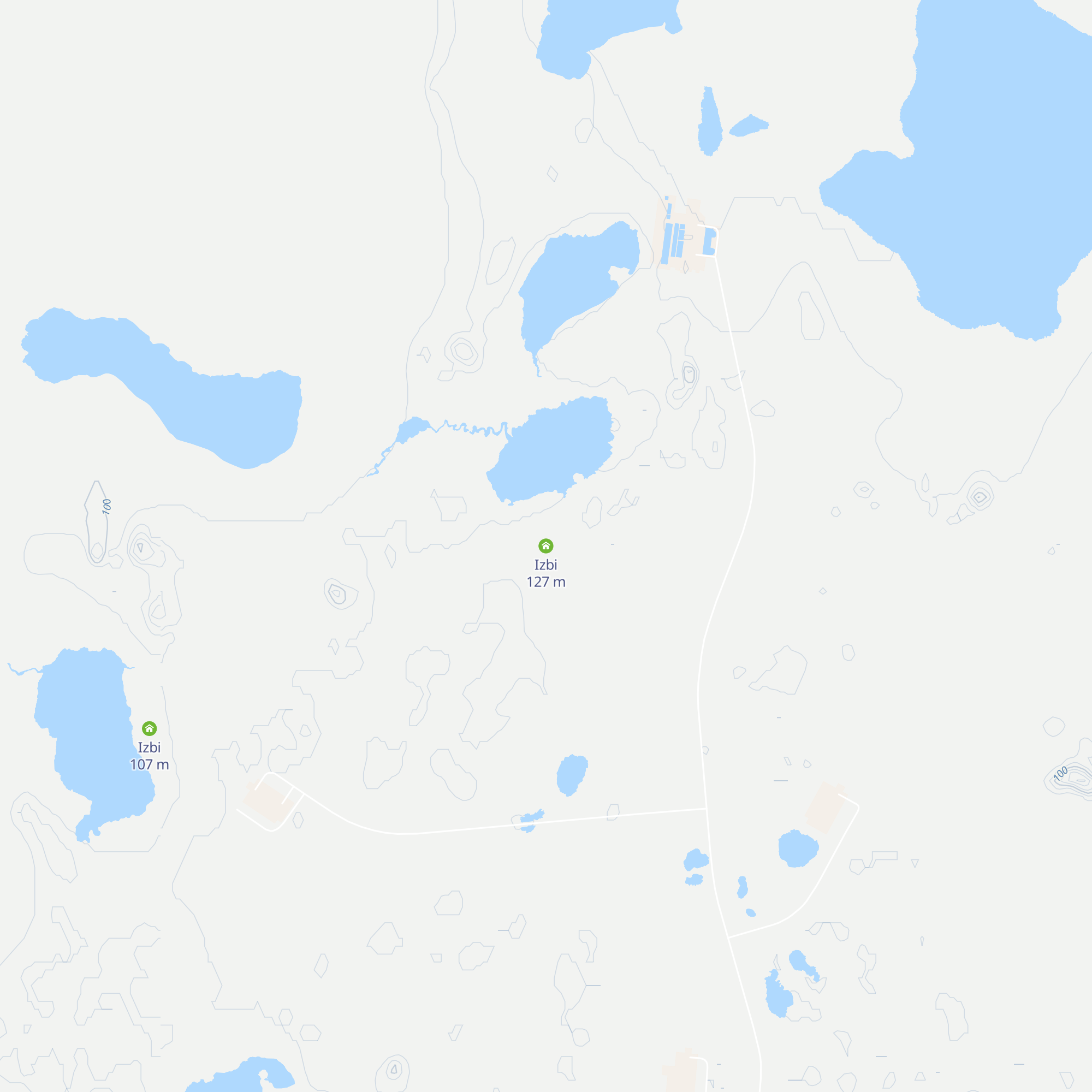 Izbi map