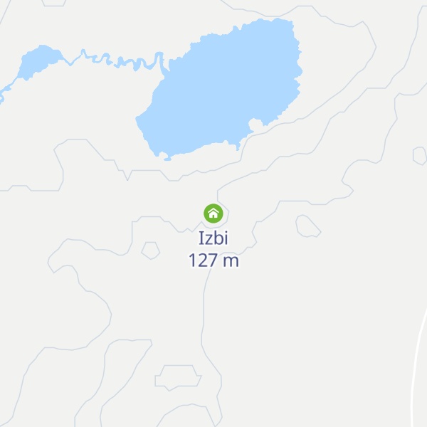 Map of Izbi