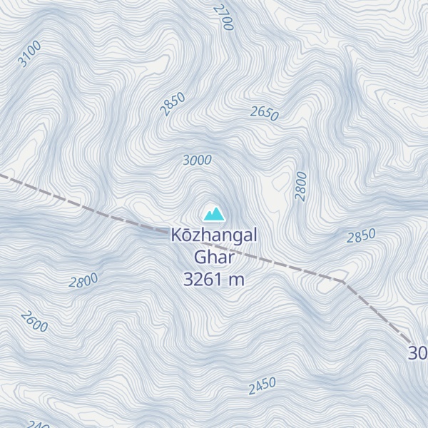 Map of Kōzhangal Ghar