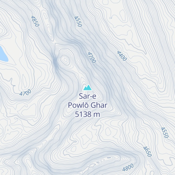Map of Sar-e Powlō Ghar